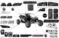 BODY - DECALS - 2022 CAN AM MAVERICK TURBO RR X MR