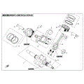 CRANKSHAFT / CONNECTING ROD / PISTON ASSY - 2019 CFMOTO CFORCE 800 XC