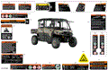 BODY - WARNING DECALS - 2023 CAN AM DEFENDER MAX HD10 LONE STAR EDITION - (2)