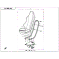 SEAT (BLACK & WHITE) - 2022 CFMOTO ZFORCE 800 EX