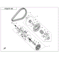 CVT ASSY. - 2022 CFMOTO CFORCE 500 S