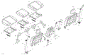 BODY - SEAT - REAR SECTION - 2022 CAN AM DEFENDER MAX HD10 LTD CAB - (2)