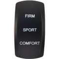 Dash Switch Rocker Face Firm/Sport/Comfot By XTC Power