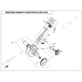CRANKSHAFT/CONNECTING ROD/PISTON ASSY. - 2022 CFMOTO CFORCE 400