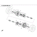 REAR WHEEL ASSY - 2017 CFMOTO CFORCE 800