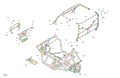 FRAME - SYSTEM - 2026 CAN AM DEFENDER HD11 XT - DUSTY NAVY SATIN - 65" WIDTH