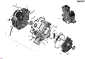 CRANKCASE _01R1502 - 2015 CAN AM OUTLANDER L MAX 500 EFI