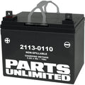 AGM Battery U1 32 Rhino by Parts Unlimited