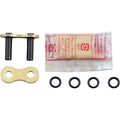 520 VO Gold & Black Rivet Connecting Link by Did
