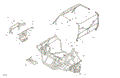 FRAME - SYSTEM - 2026 CAN AM DEFENDER HD11 LTD CAB - DUSTY NAVY SATIN - 65" WIDTH