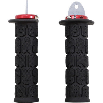 ATV Rogue PWC Grips Black / Red by Odi
