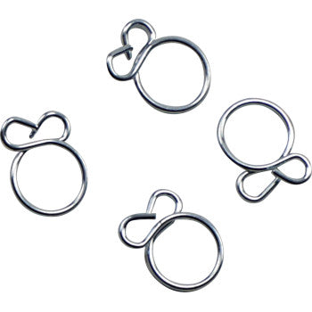 Wire Clamp Refill Kit Silver 4 Pack by All Balls