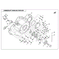 LEFT CRANKCASE COVER ASSY. - 2019 CFMOTO ZFORCE 800 EX