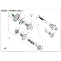 TRANSMISSION SYSTEM (1)(2) - 2022 CFMOTO UFORCE 800