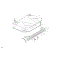 BODY - ROOF - 2025 CAN AM COMMANDER 1000R EFI XT P - MINERAL GRAY SATIN - 64" WIDTH