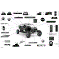 DECALS - X MR - 2020 CAN AM MAVERICK MAX TURBO RR X MR