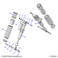 SUSPENSION: SHOCK REAR - 2020 POLARIS SCRAMBLER XP 1000 55"
