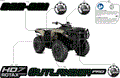BODY - FEATURE DECALS - 2026 CAN AM OUTLANDER PRO HD7 4X4 - CALI - NORTHERN LICHEN
