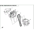 CYLINDER HEAD&CYLINDER ASSY. - 2016 CFMOTO CFORCE 400