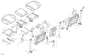 BODY - SEAT - 2024 CAN AM DEFENDER HD10 X MR - HYPER SILVER - 67" WIDTH SAFETY NET