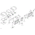 BODY - SEAT - 2024 CAN AM DEFENDER HD10 X MR - WILDLAND CAMO - 67" WIDTH