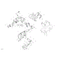 ENGINE - EXHAUST - 2024 CAN AM MAVERICK MAX TURBO RR X MR 72 INCH - HYPER SILVER - 72" WIDTH