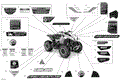 DECALS - X XC - 2020 CAN AM RENEGADE 850 EFI