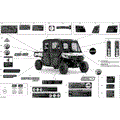 DECALS - CAB - 2020 CAN AM DEFENDER MAX HD10 CAB