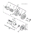 DRIVE TRAIN: SECONDARY CLUTCH - 2015 POLARIS OUTLAW 50