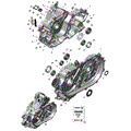 ROTAX - CRANKCASE - 2023 CAN AM MAVERICK TRAIL 700