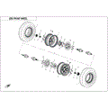 FRONT WHEEL - 2020 CFMOTO CFORCE 600 TOURING