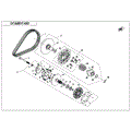 CVT ASSY. - 2023 CFMOTO UFORCE 1000 XL
