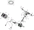 ROTAX - CRANKSHAFT AND PISTONS - 2026 CAN AM OUTLANDER 1000R 4X4 X MR - GRANITE GREY