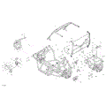 FRAME - SYSTEM - 2025 CAN AM DEFENDER 6X6 HD10 DPS - COMPASS GREEN - 64" WIDTH