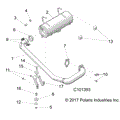 ENGINE: EXHAUST SYSTEM - 2019 POLARIS ACE 500 SOHC