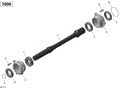 DRIVE SHAFT _56R1516 - 2015 CAN AM OUTLANDER 6X6 EFI