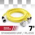 7 Ft Antenna Coax Cable Kit - Race Series - by Rugged Radios by Rugged Radios
