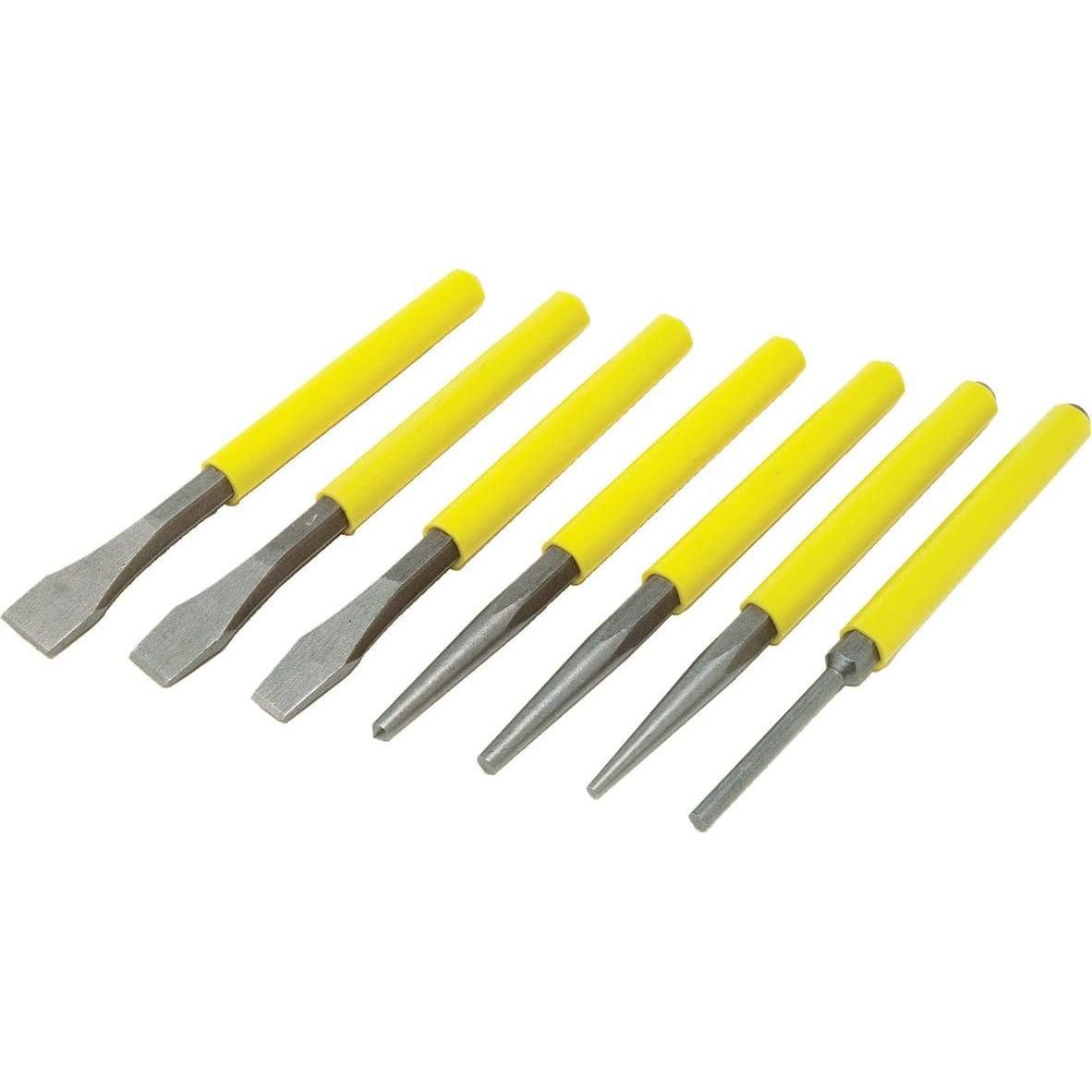 7 Pc Chisel/Punch Set by Performance Tool W750 Hand Tool