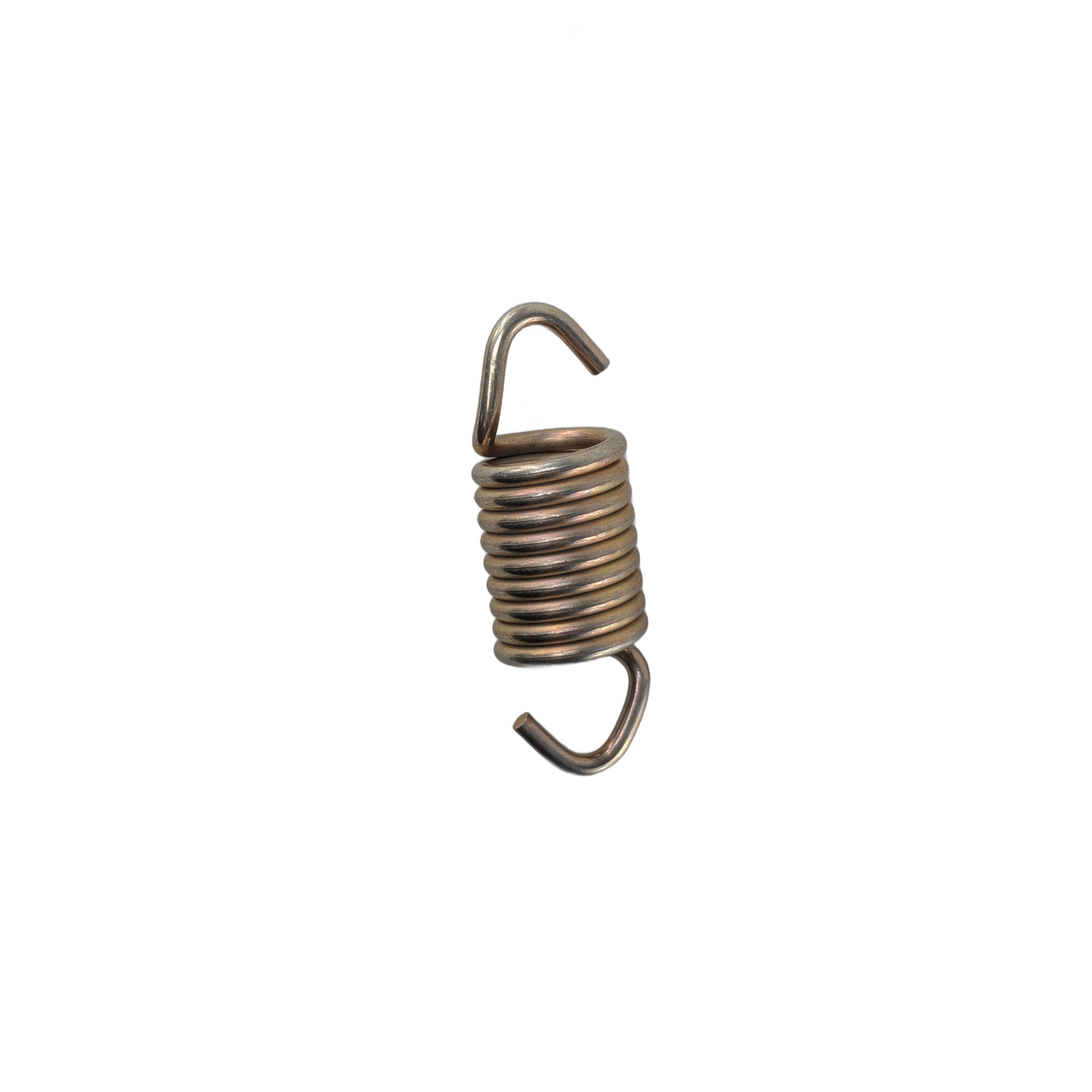The Spring by Polaris is a metal coil with two curved hooks at each end, shown vertically on a white background—perfect as an OEM part for your Polaris Off Road ATV accessories collection.