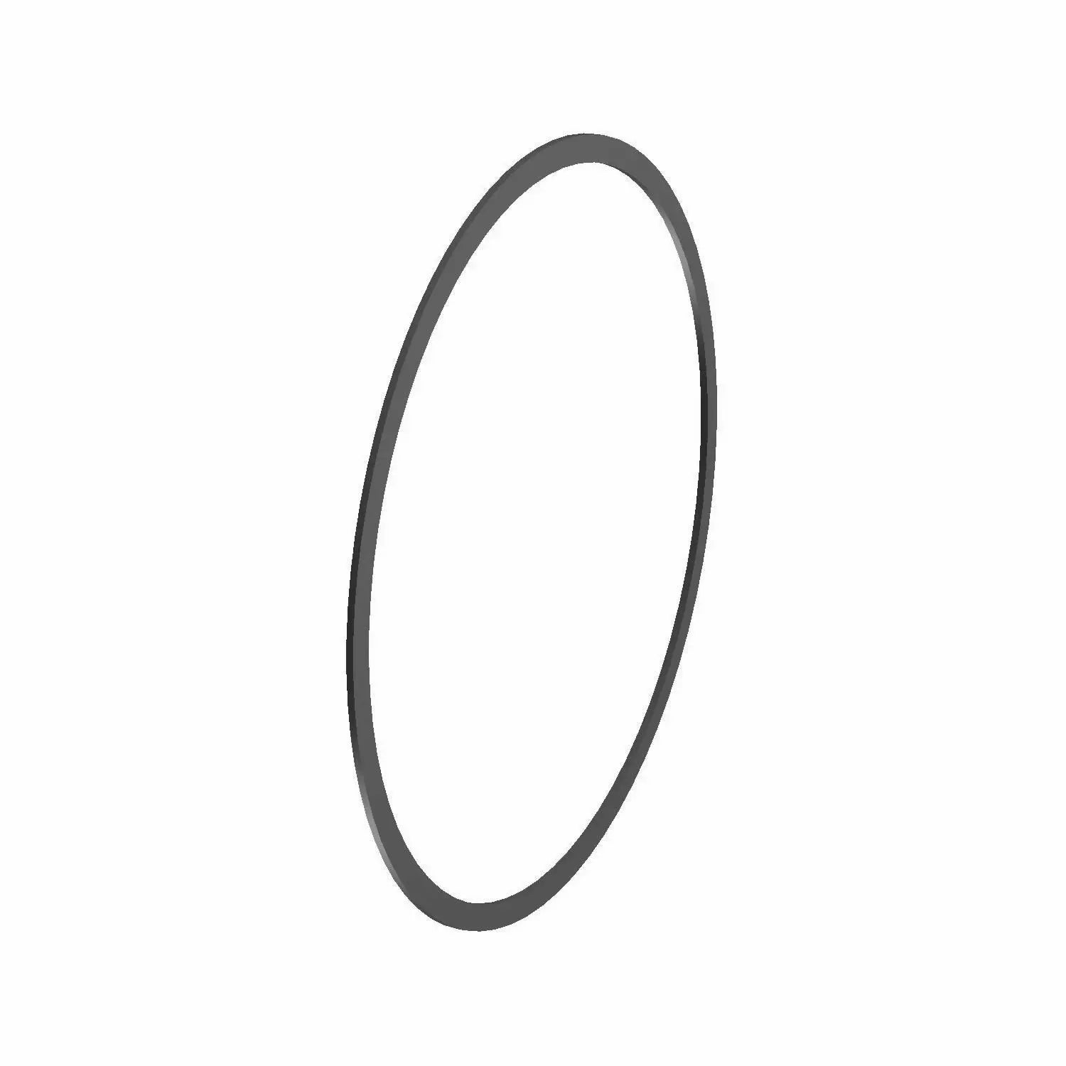 A thin, black, circular Clutch Judder Spring by Polaris is displayed on a white background, shown at an angle.