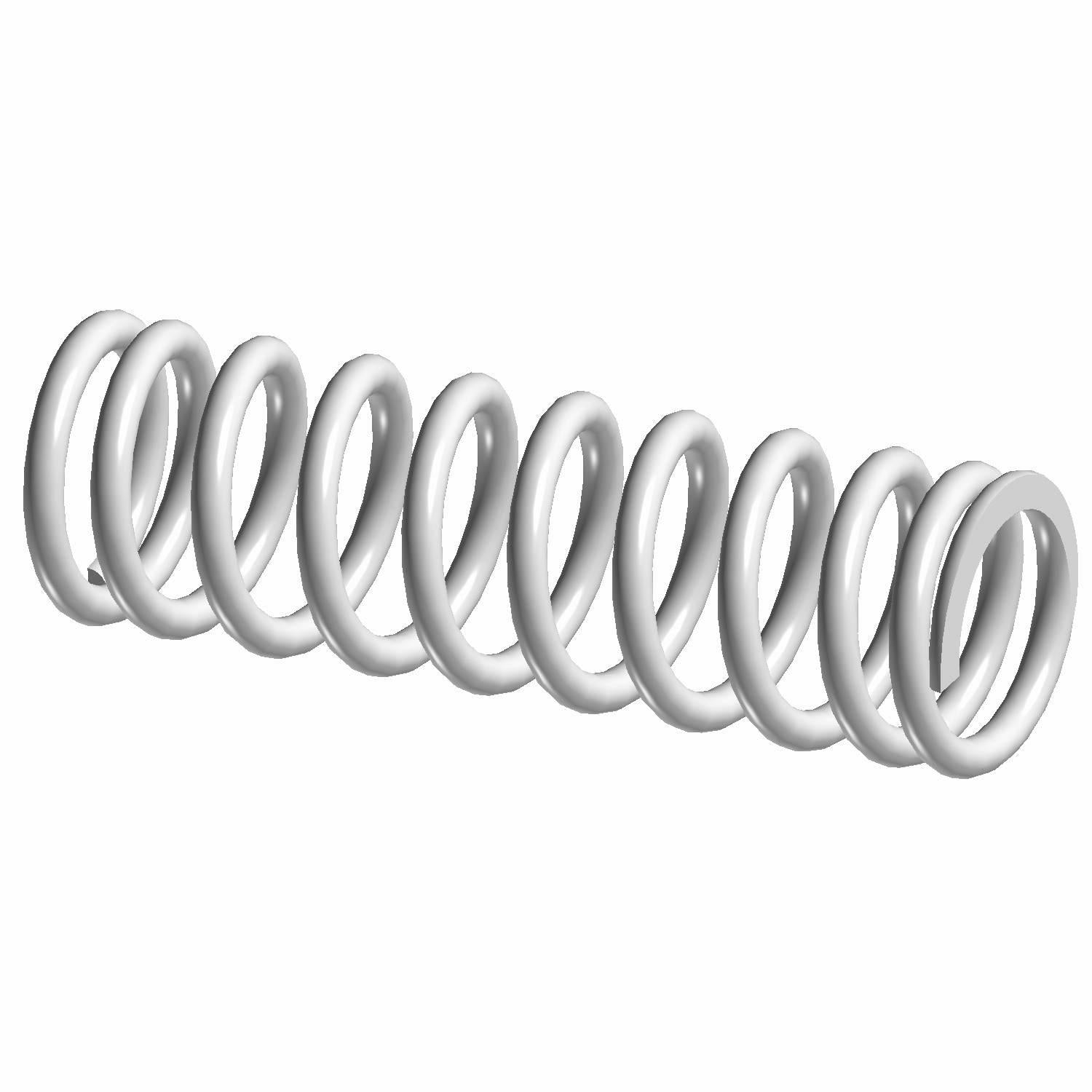 Rear Comp Spring 315 Cld Slvr by Polaris