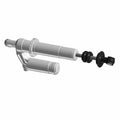Gray and black piggyback reservoir rear shock absorber for offroad Polaris RZR vehicles.