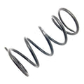 Black metal coil clutch spring with tapered ends, designed for Polaris off-road vehicles.