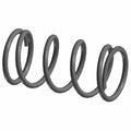 Black metal coil spring with tightly wound cylindrical loops designed for offroad vehicle clutch system.