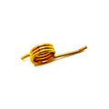 Copper-colored coiled spring tailgate latch with extended straight end for Polaris UTVs.
