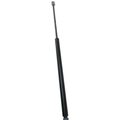 Black steel dump box shock absorber with metal mounting ends for Polaris Ranger UTV.