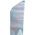Granite gray right door decal with angular design and textured finish for Can-Am Maverick Turbo X.