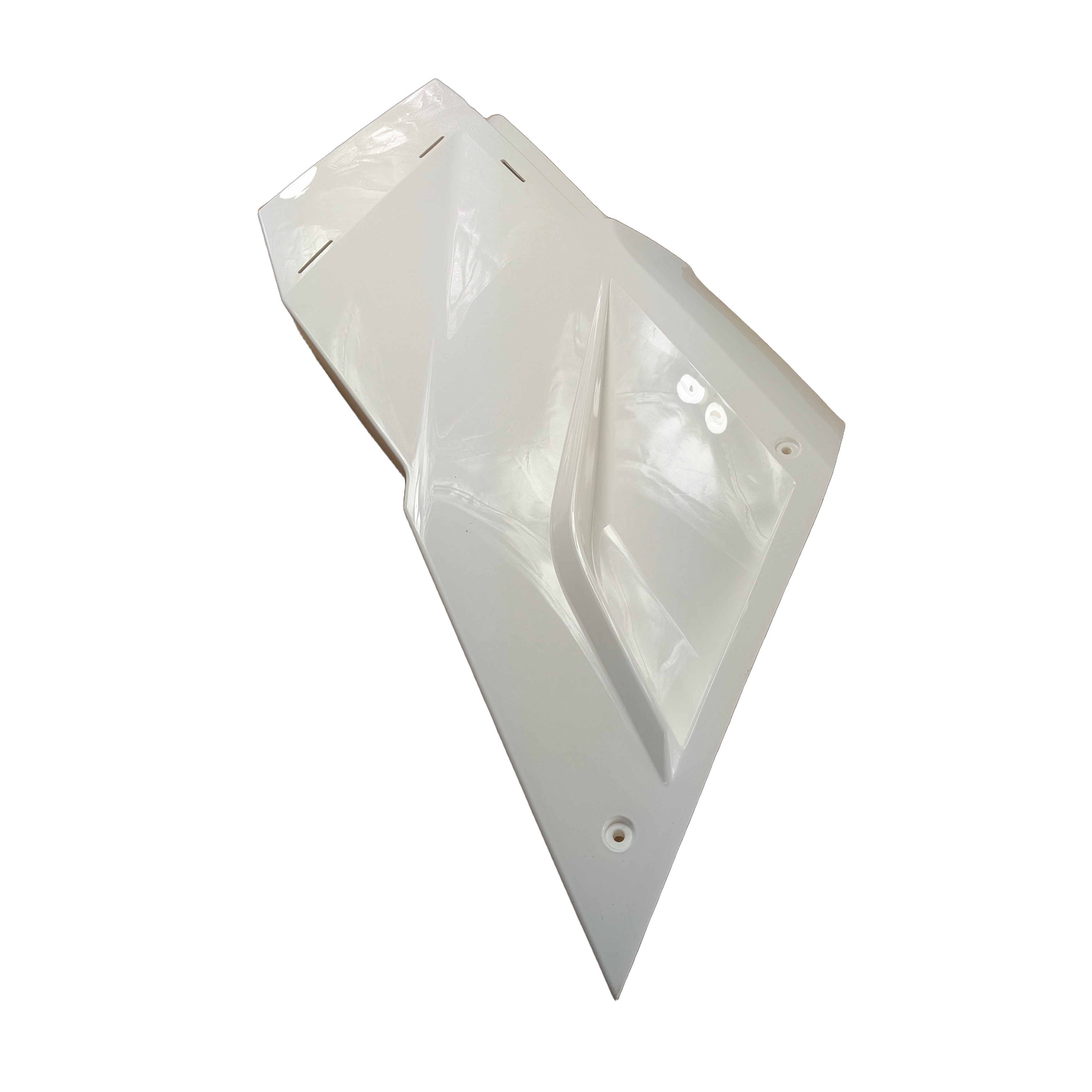 White LH Rear Lateral Panel by Can-Am