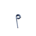 A Can-Am Spring, featuring a small metal coil with one straight end, stands vertically on a plain white background—perfect for repairs or upgrades with genuine OEM Can-Am parts.