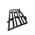 Black metal grill unit with rectangular bars and mounting brackets for Can-Am UTV models.